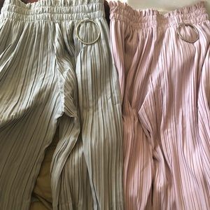 2 Pleated Cullote Pants